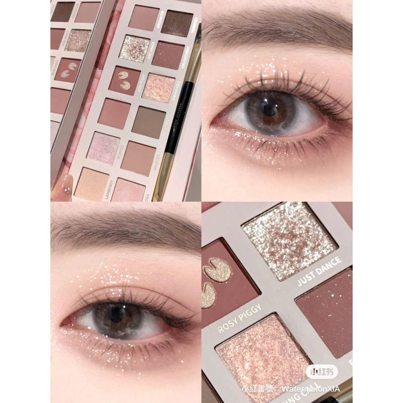 💗闆娘自帶💗完美日記眼影盤 小豬玫瑰盤🐷一盤畫全妝