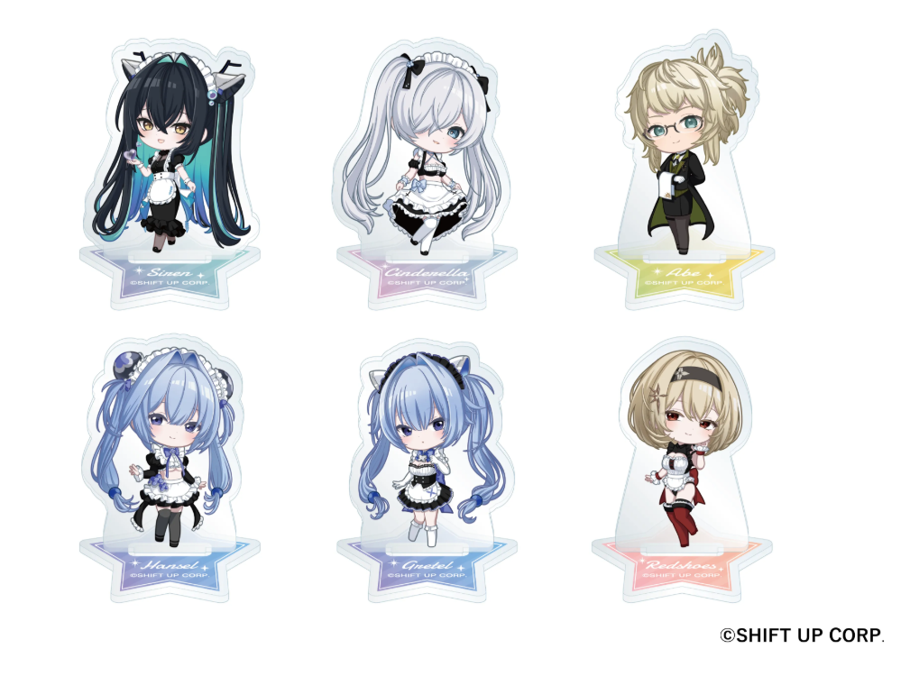 and GALLERY 合作咖啡廳 迷你角色立牌