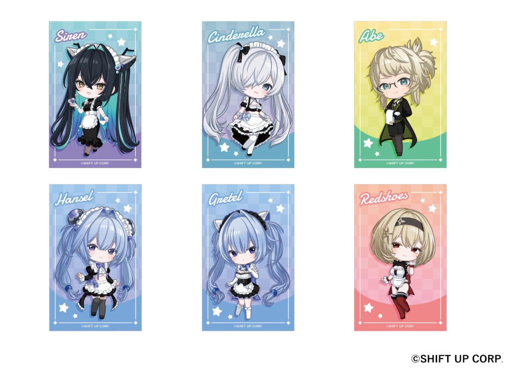 and GALLERY 合作咖啡廳 Q版小卡