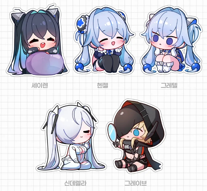 妮姬 Nikke 螢幕立牌