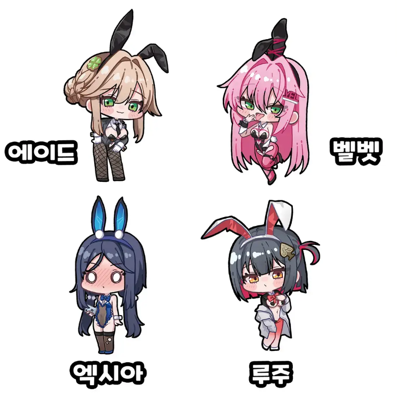 妮姬 Nikke 兔女郎 吊飾