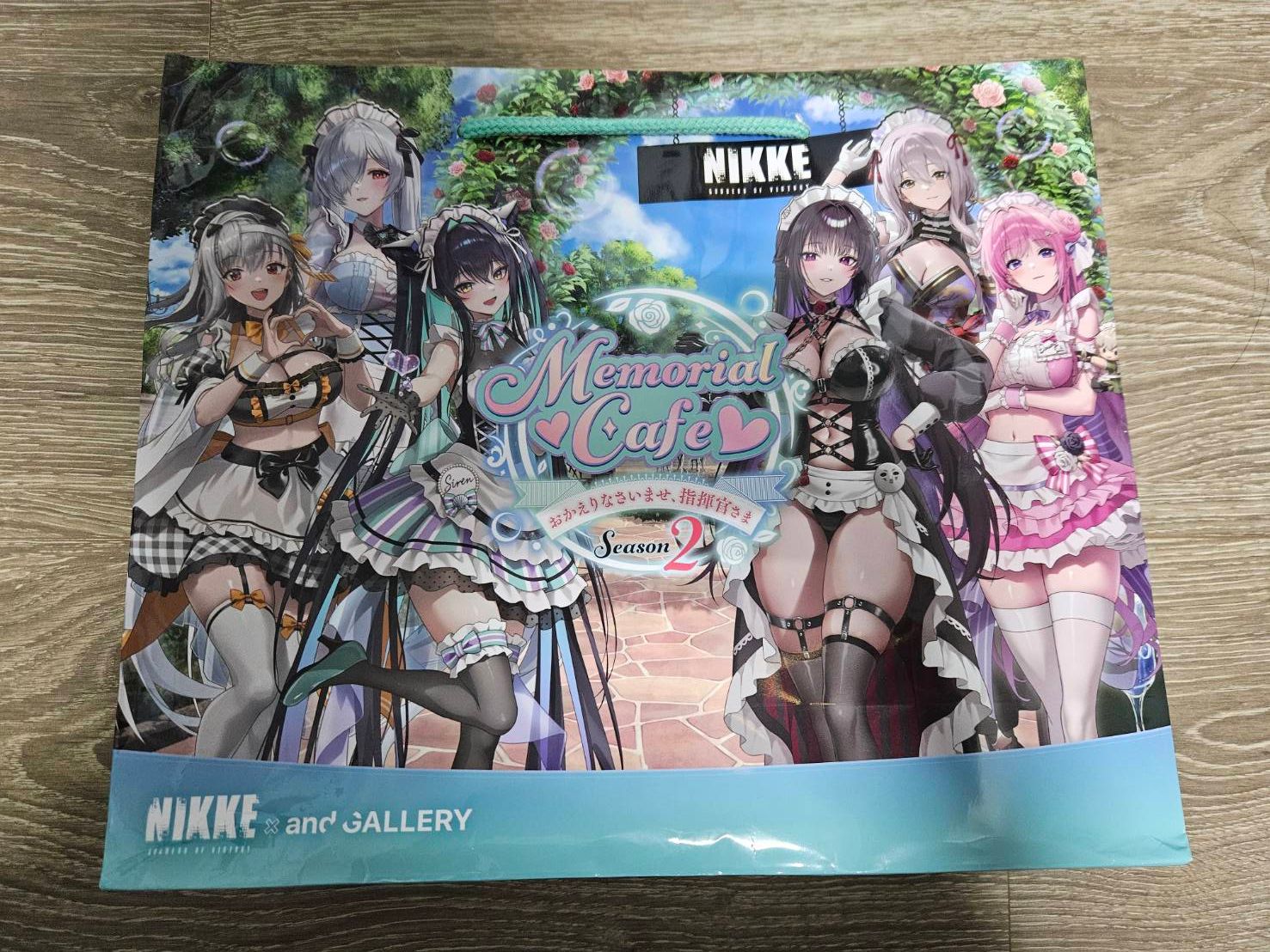 and GALLERY 咖啡廳全員紙袋 有傷痕