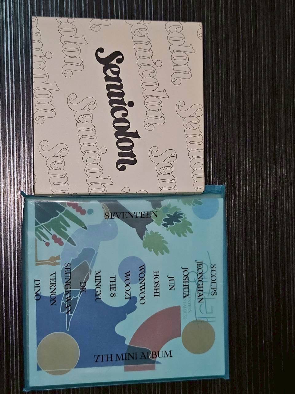 （二手）SEVENTEEN【 SEMICOLON】特別專輯 DK全專（小卡＋寫真等）＋贈迷你七輯 《HENG:G