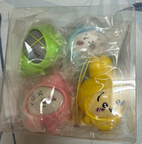 睡衣派對吊飾扭蛋整組