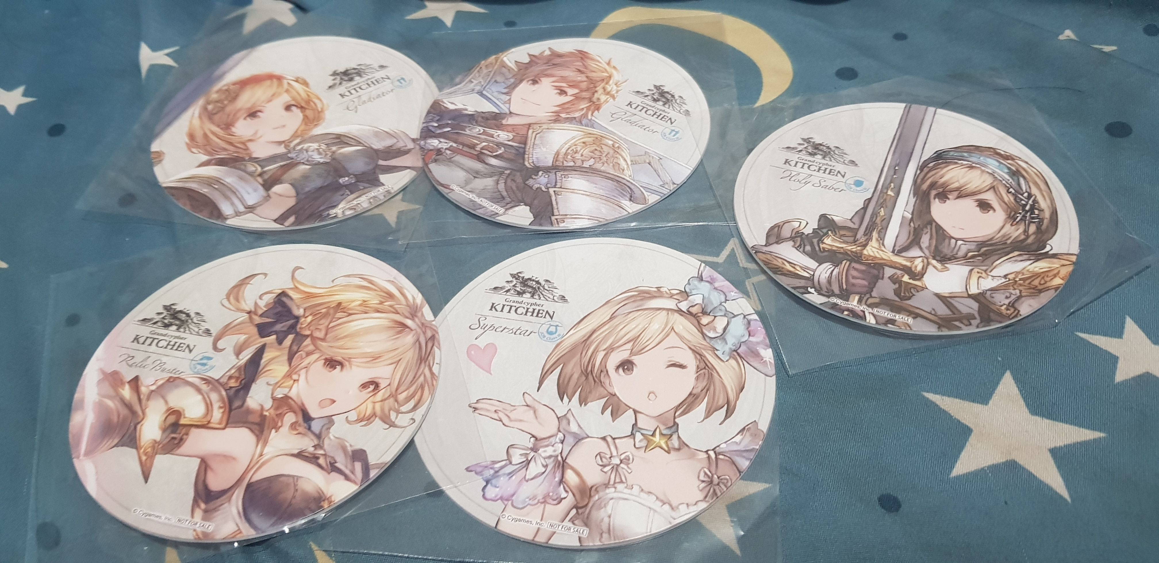 碧藍幻想餐廳杯墊