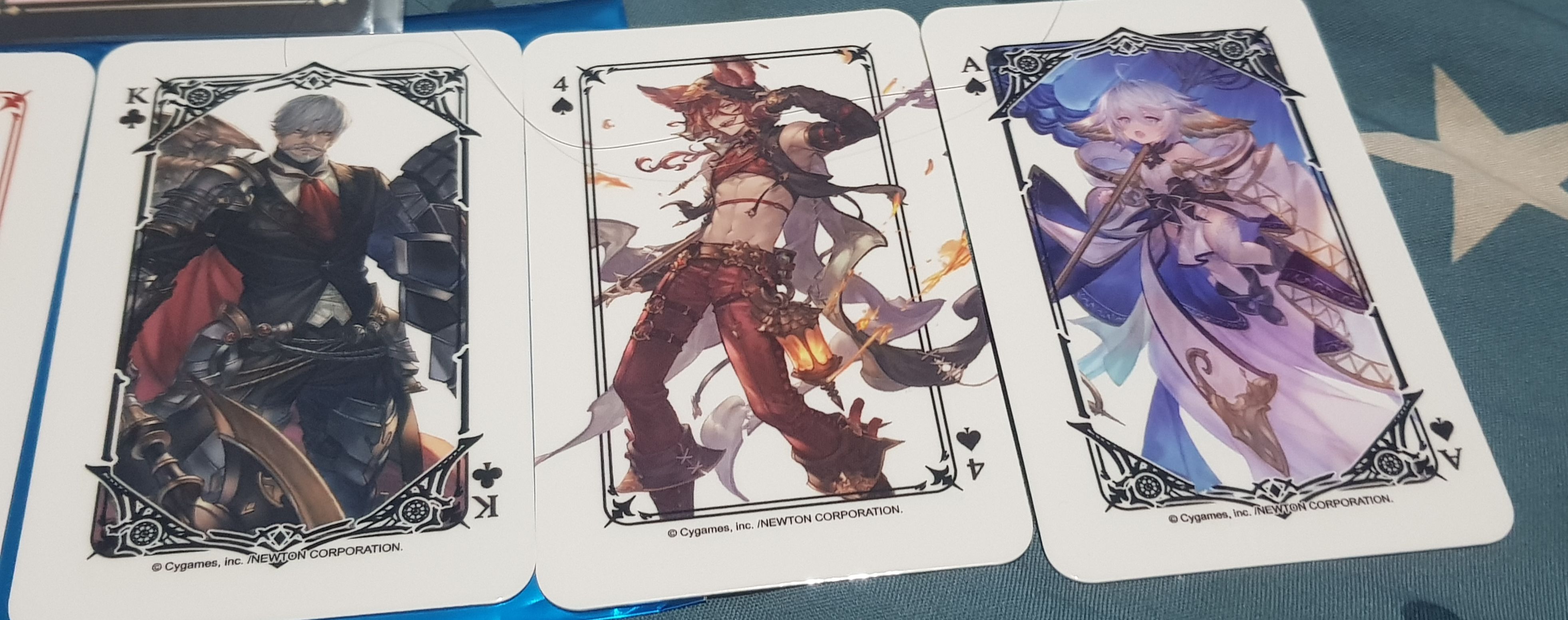 碧藍幻想撲克卡