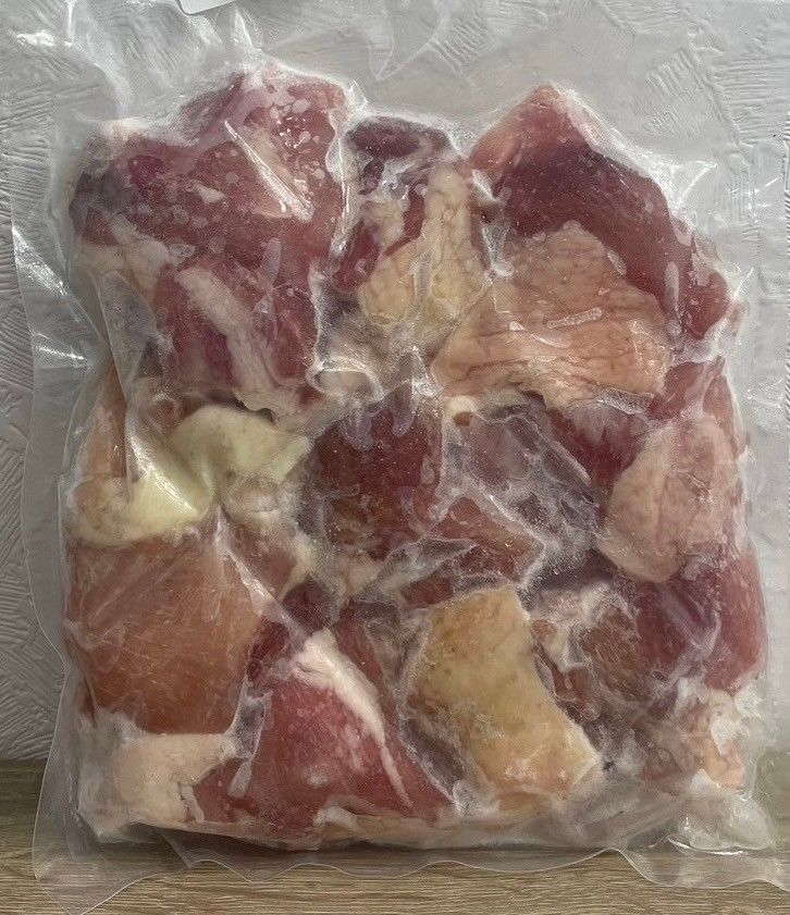 美國去骨帶皮雞腿丁4*4cm