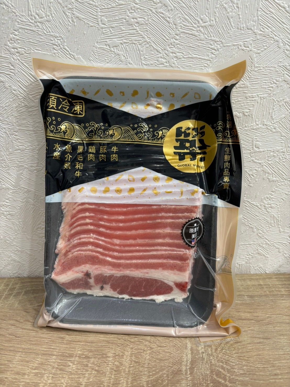 美國牛胸腹雪嫩霜降牛五花肉片