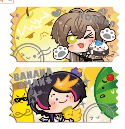 SHU＆ALBAN西瓜卡郵票貼紙