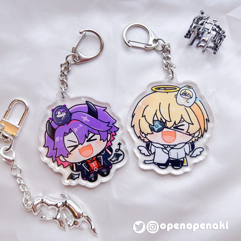 惡魔雲雀/天使奏斗 壓克力吊飾（剩奏斗