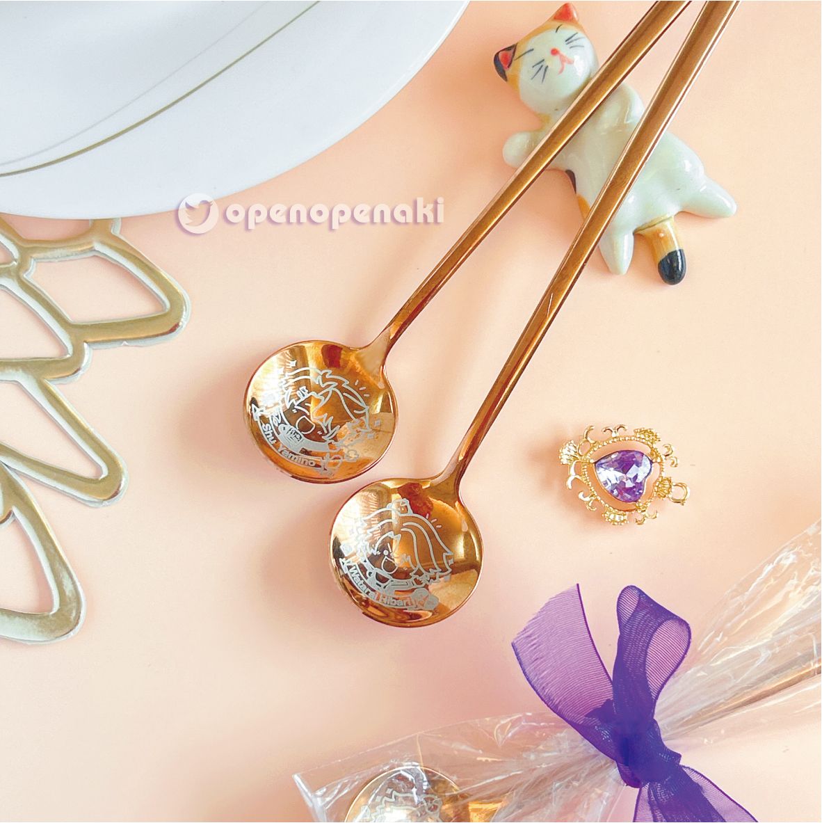 Shu、雲雀 金孫湯匙-咖啡勺 15cm