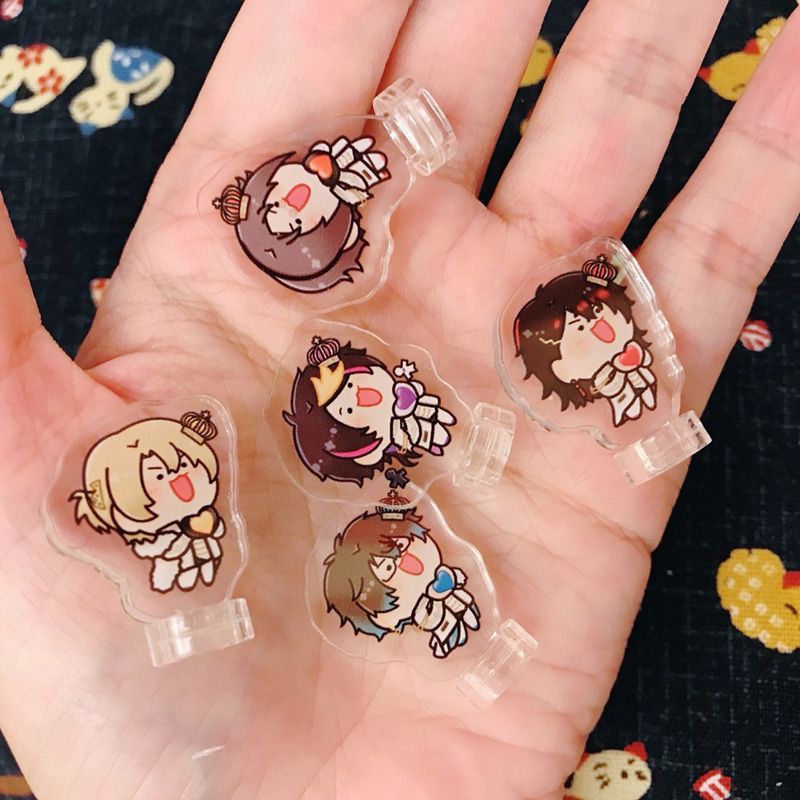 Luxiem 2cm愛心迷你立牌 （5入）挖出了一組