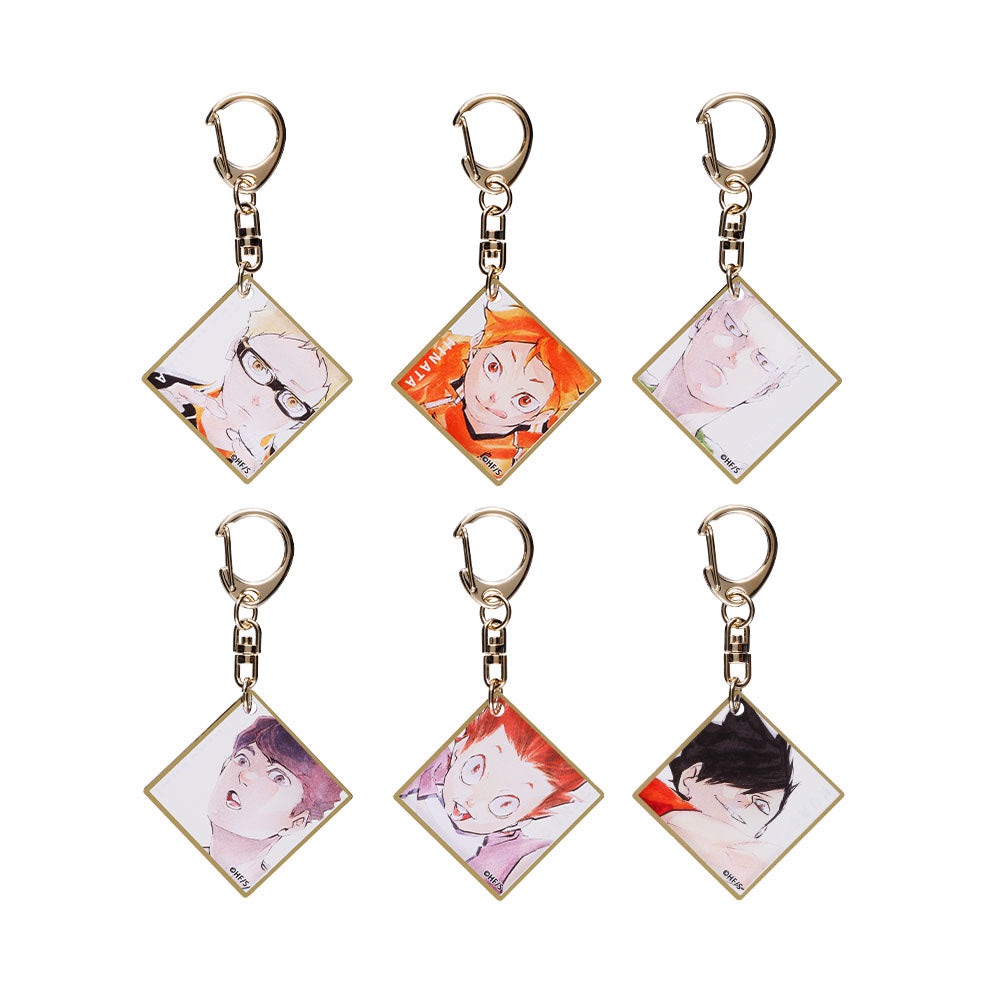 排球少年 燙金色紙吊飾