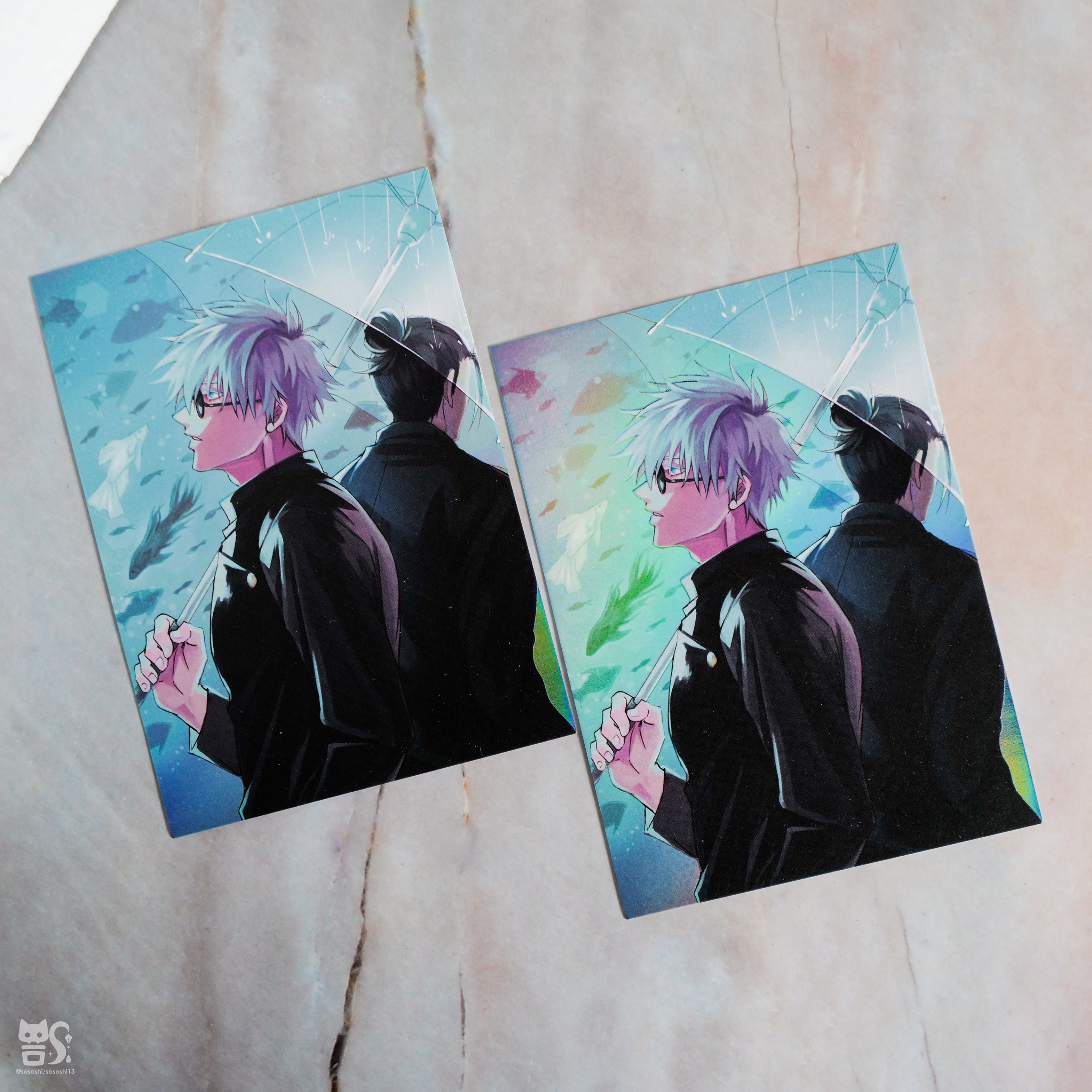 【明信片】五條悟 / 夏油傑