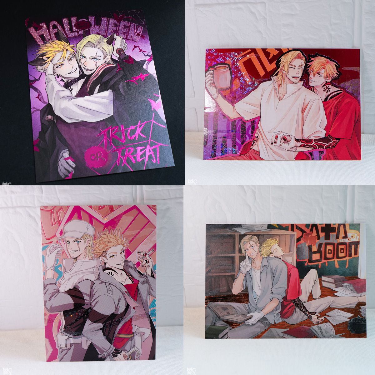 古利斯🪬恩琴☂️雙燙明信片