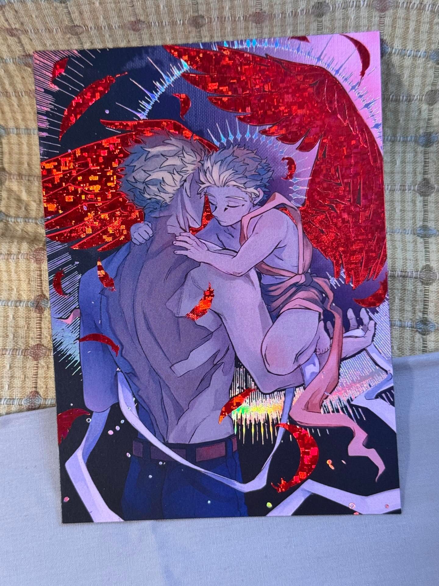 明信片 || 雙燙 || 霍克斯 紅彩虹
