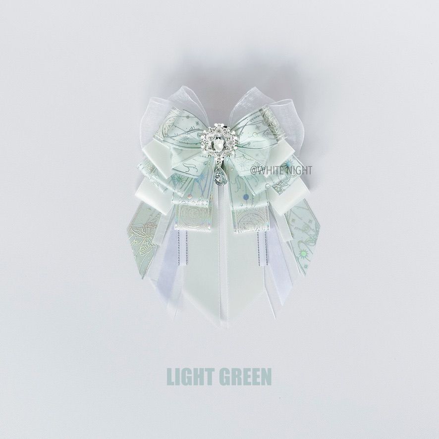 缺貨中  淡薄荷綠手燈蝴蝶結
