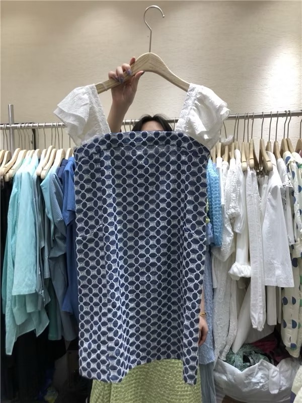 全新 清倉｜現🔥牛仔洋裝 短裙洋裝 蕾絲 飛飛袖 直筒 設計雙層 蕾絲 野餐 換季出清🔥 早衣服》