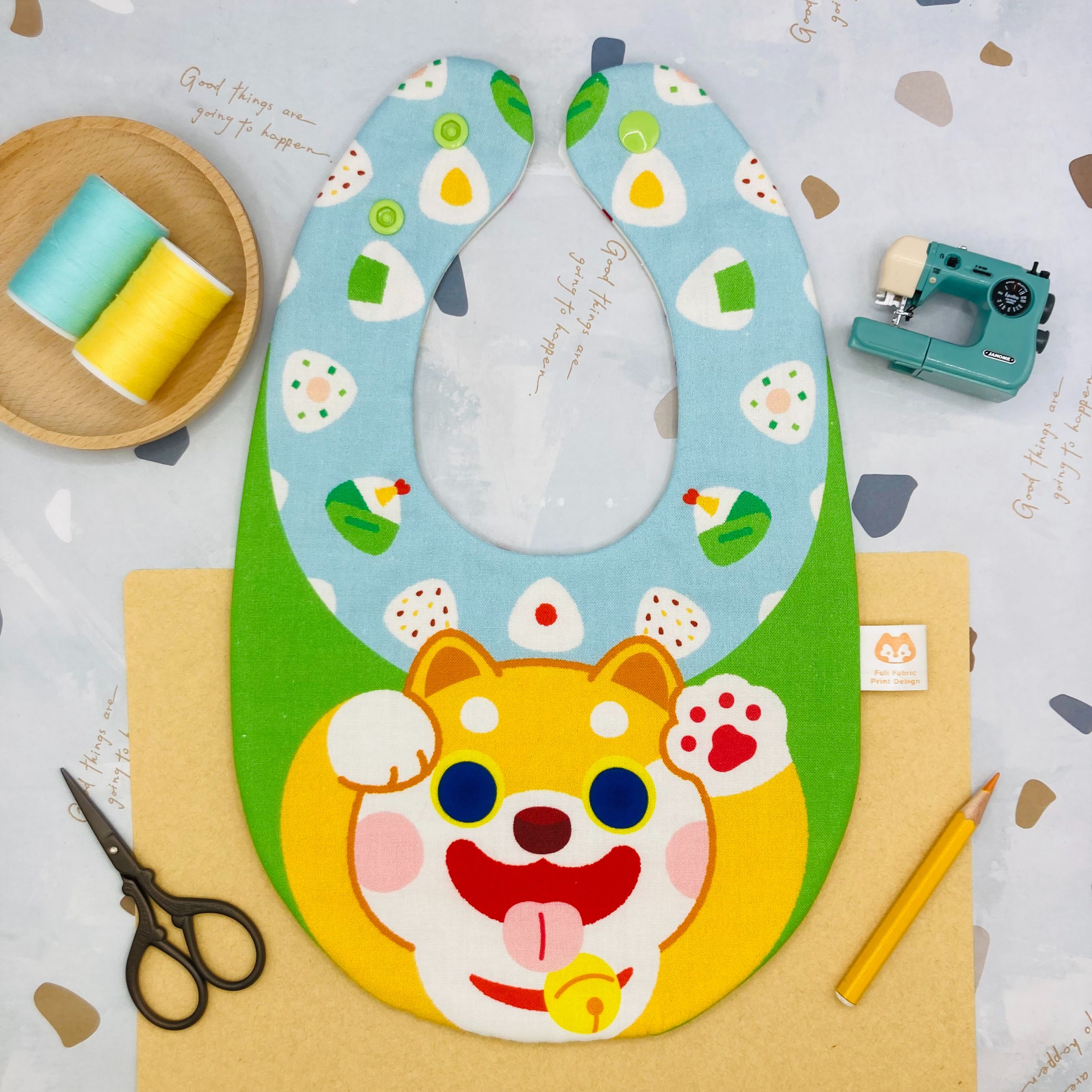 手作圍兜_汪汪組