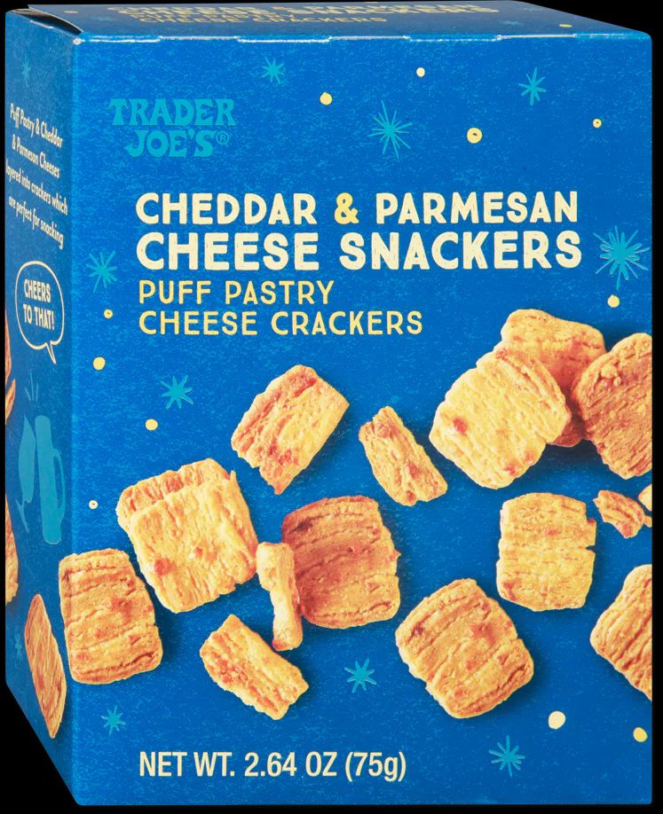 雙倍起司｜Trader Joe’s 切達帕瑪森起司脆餅