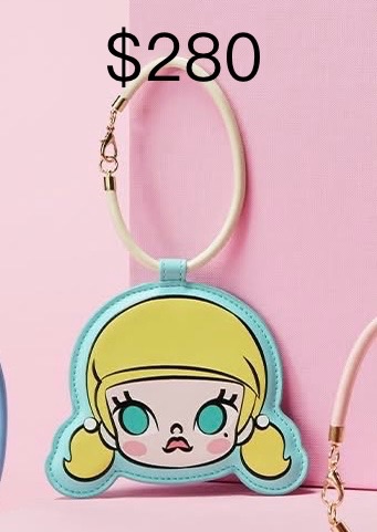 （確認款）POP MART泡泡瑪特 MOLLY Daily Look 系列-卡套掛件-開心時光