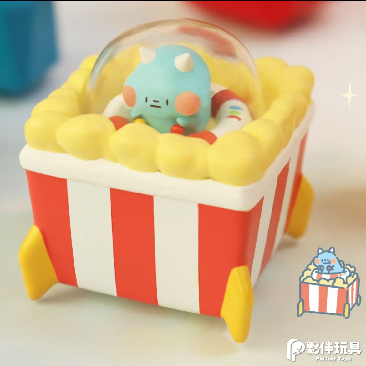 （拆盒拆袋）吃貨恐龍 趣宇宙系列-角龍