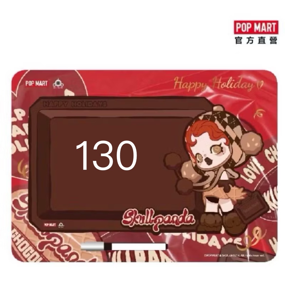 SKULLPANDA 聖誕系列-留言板（磁鐵）