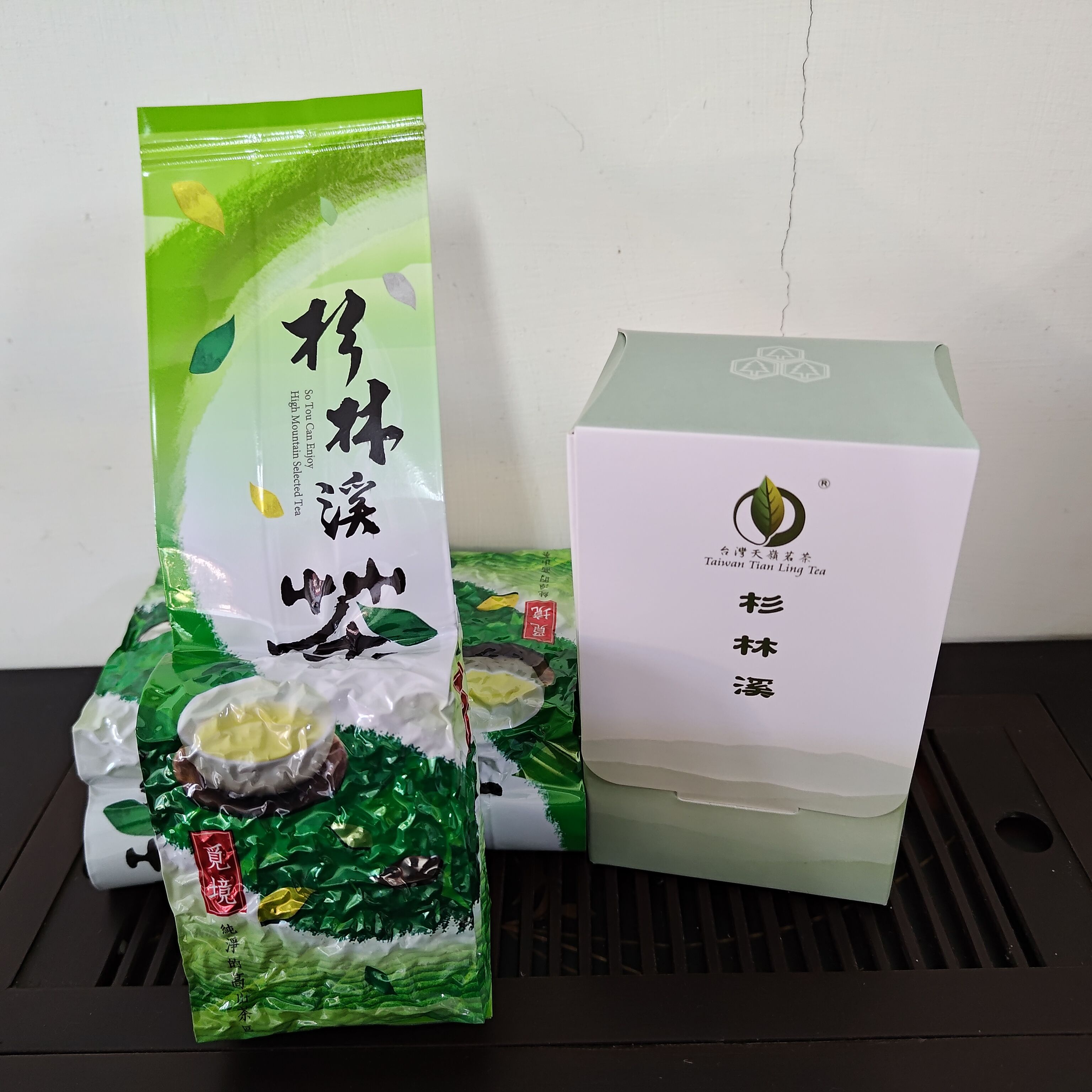 天嶺杉林溪高山烏龍茶青茶
