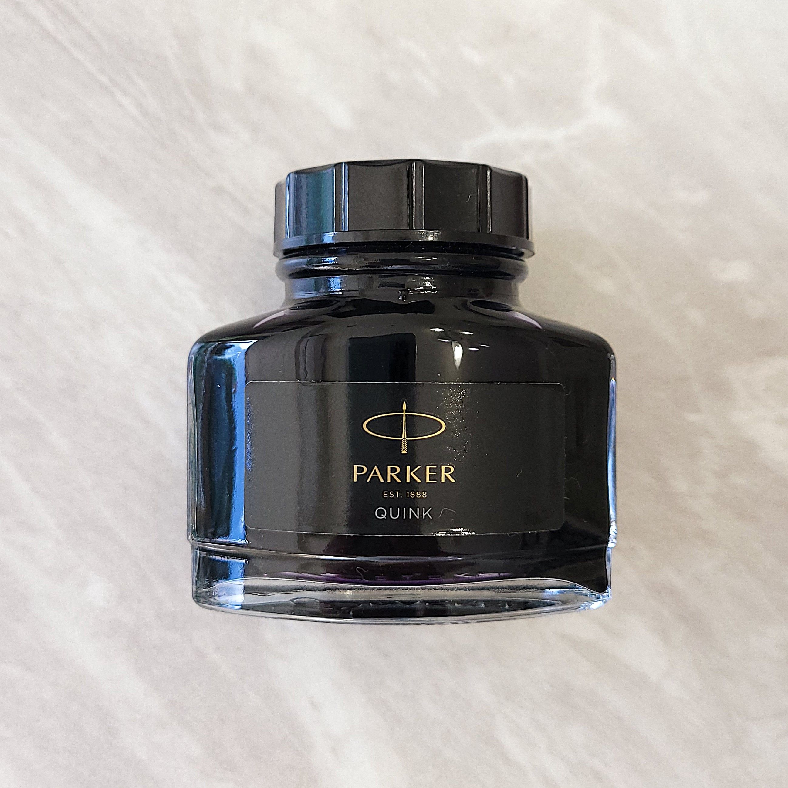 【PARKER】派克鋼筆墨水 瓶裝墨水 黑 57ml 法國製造