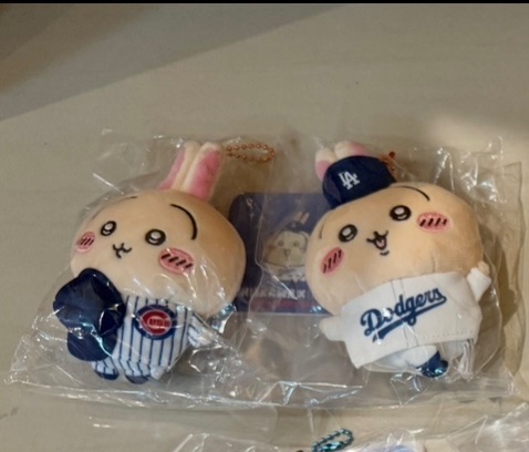 臉書蔡x勳客訂 mlb 小熊道奇兔