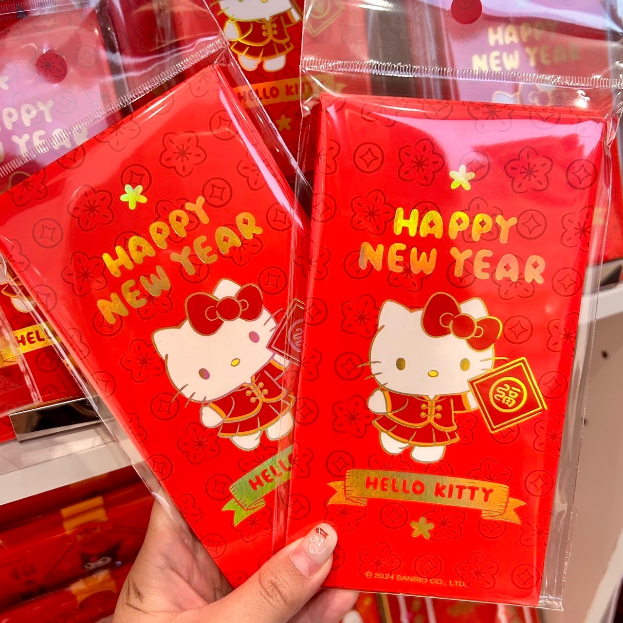 Hello kitty 常規版紅包 5入裝