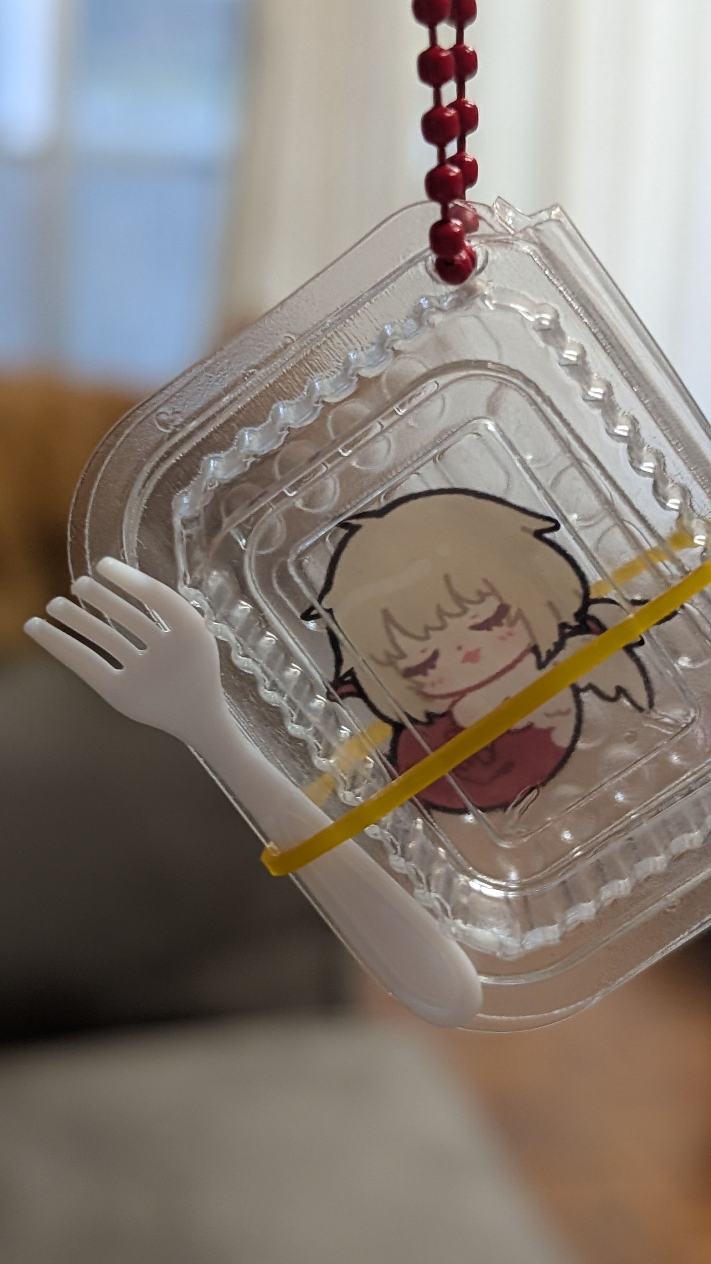 迷宮飯 法琳便當造型吊飾