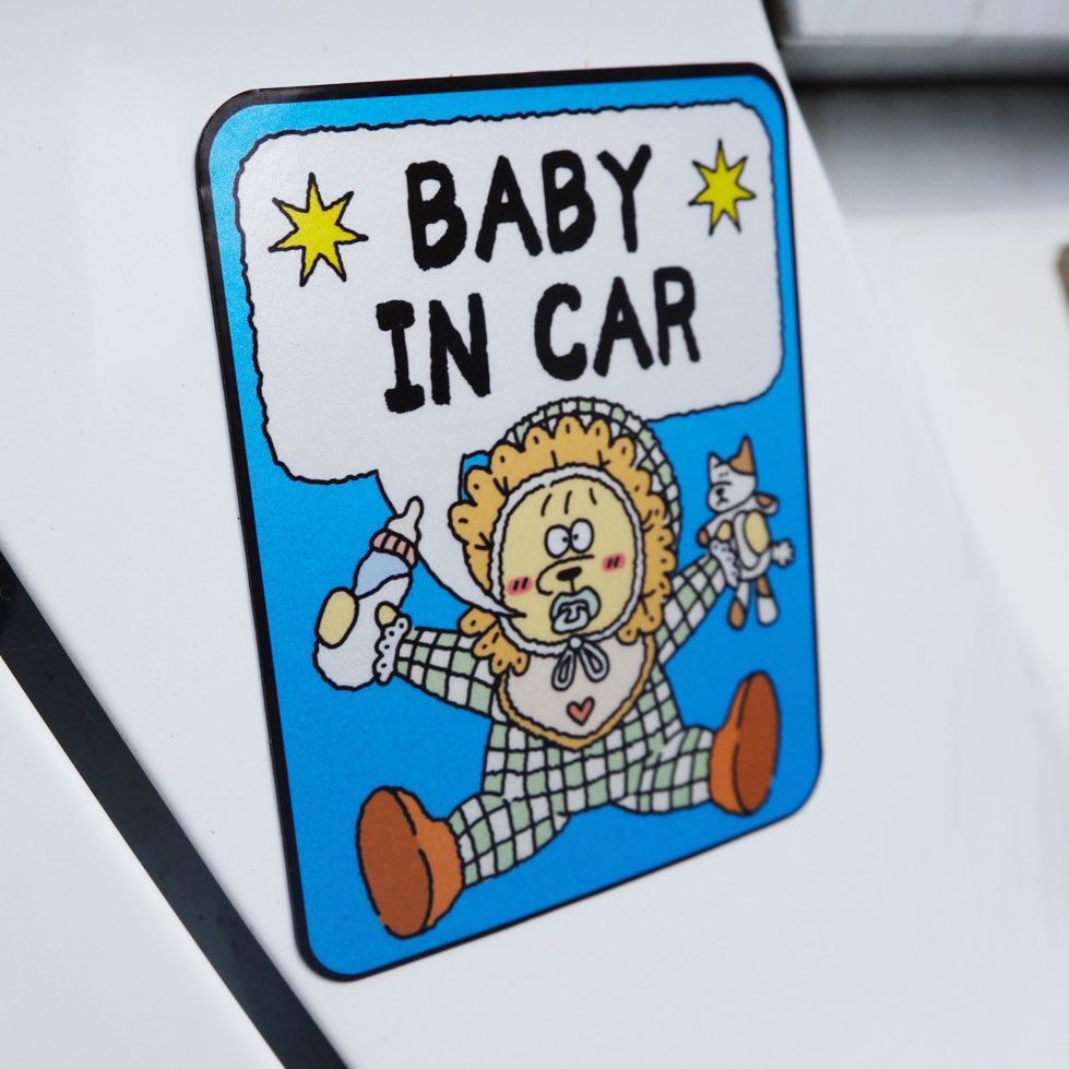 【現貨】BABY IN CAR