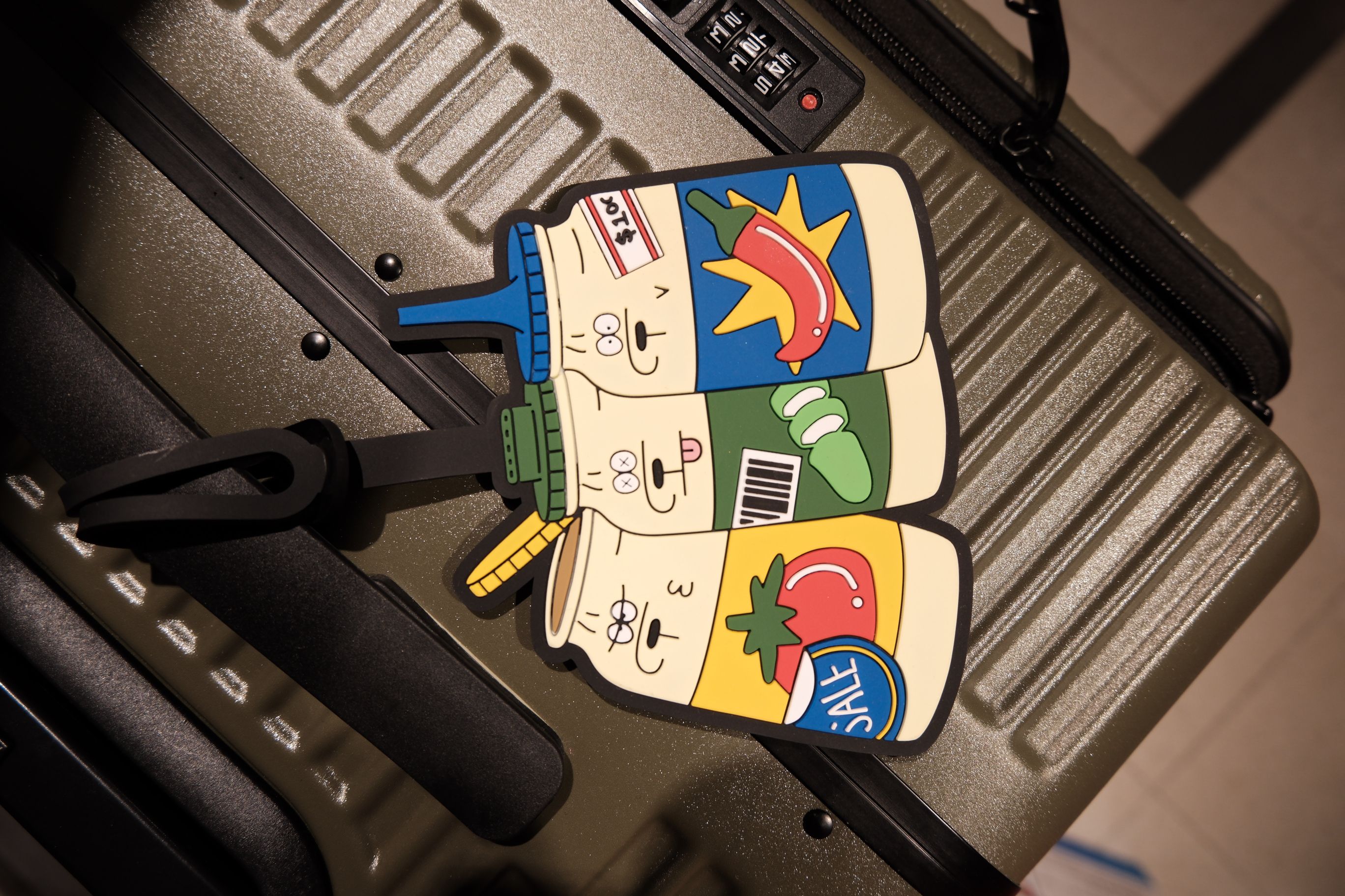 【現貨】醬料三兄弟 行李吊牌