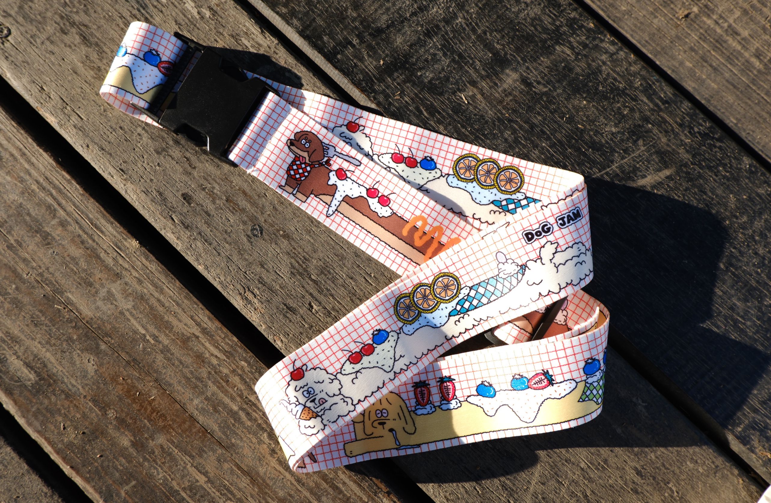 【現貨】甜點小狗｜行李束帶