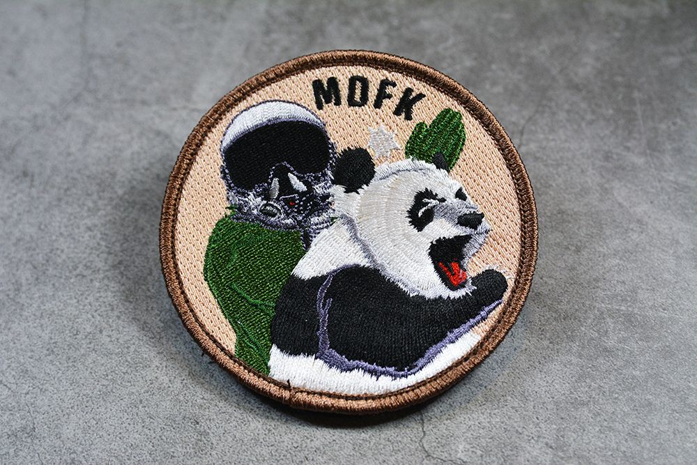 現貨*MDFK飛行員打貓熊臂章