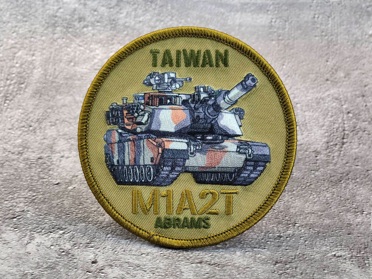 Mr.Dom陸軍M1A2T艾布蘭坦克臂章