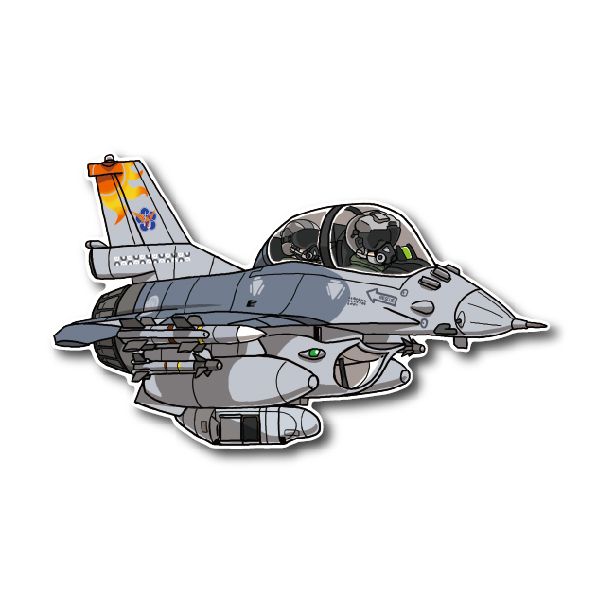 Mr.Dom貼紙*空軍系列3
