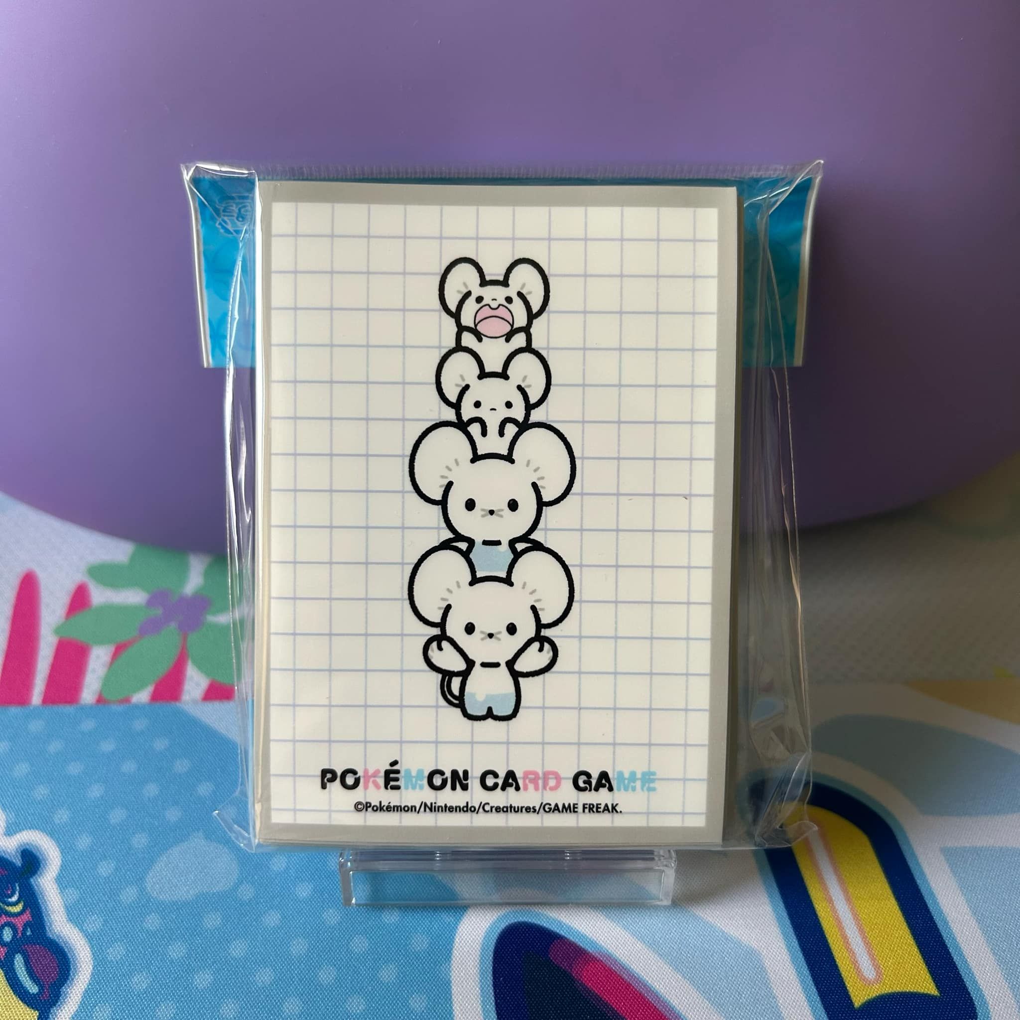 【卡套】一家鼠 排排站｜寶可夢卡牌PTCG