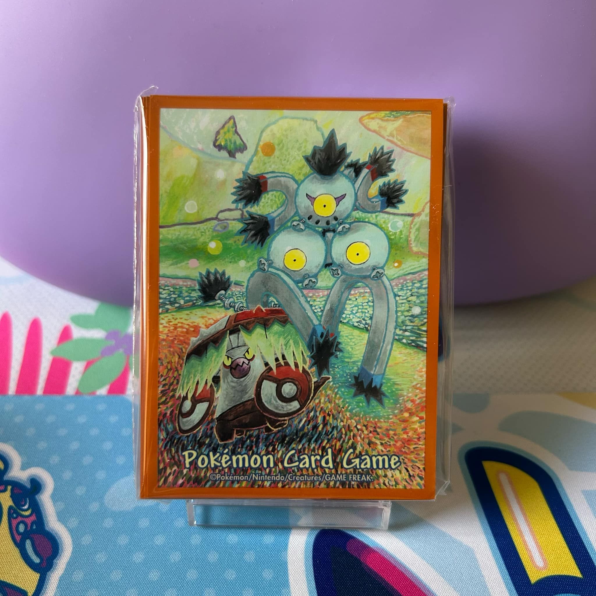 【卡套】盲盒限定 古代 猛惡菇＆沙鐵皮｜寶可夢卡牌PTCG