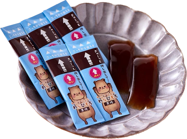 井村屋蒟蒻黑糖果凍（可單手食用包裝）