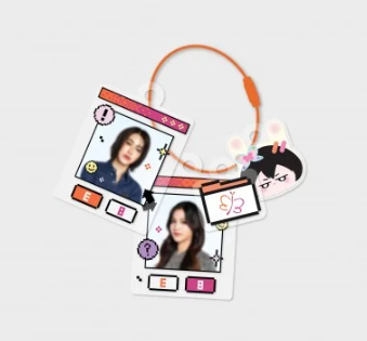 EMIBONNIE CUSTOMIZABLE ACRYLIC KEYCHAIN