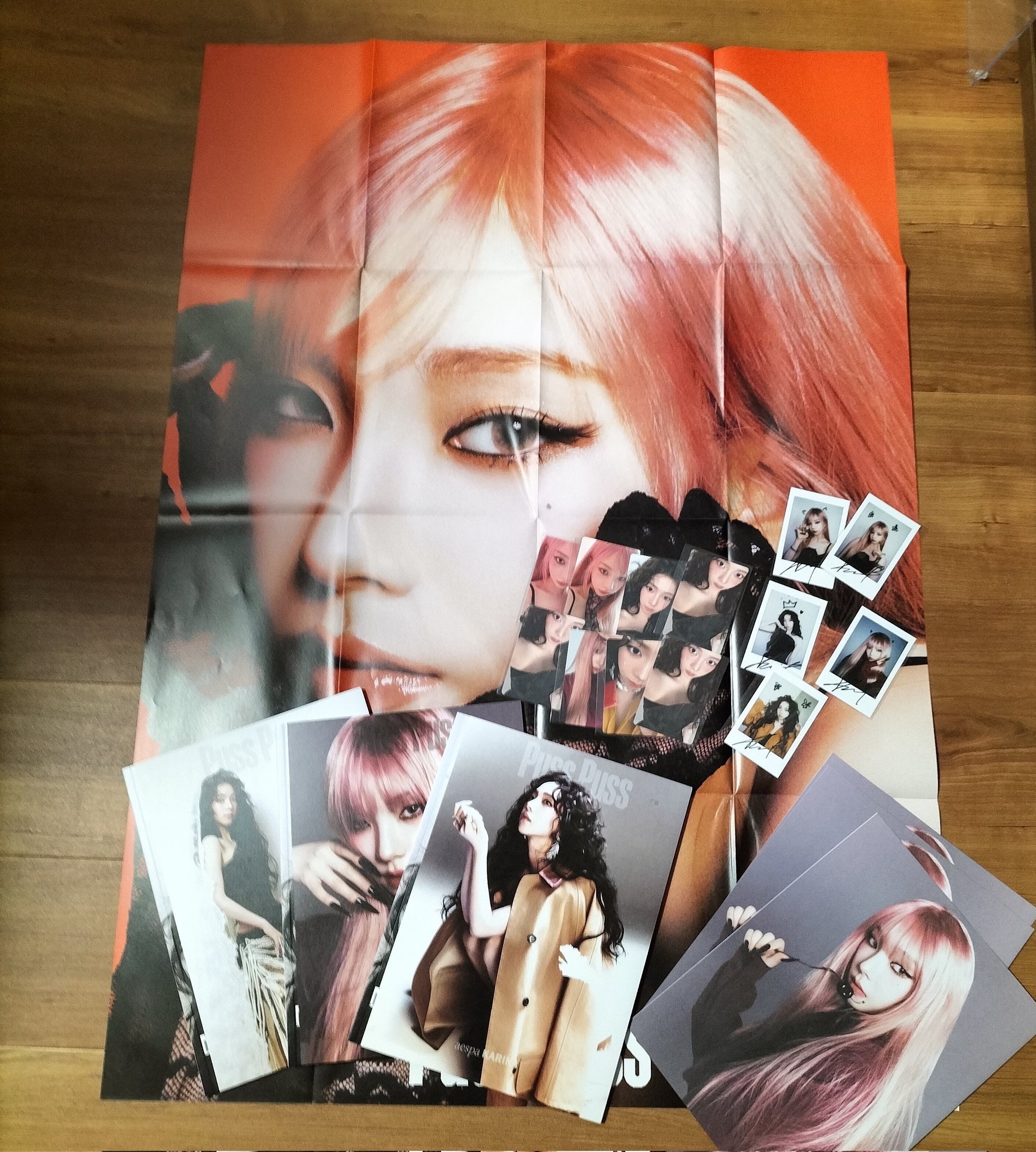 Karina《puss puss》雜誌D版（全套組合）全新未拆