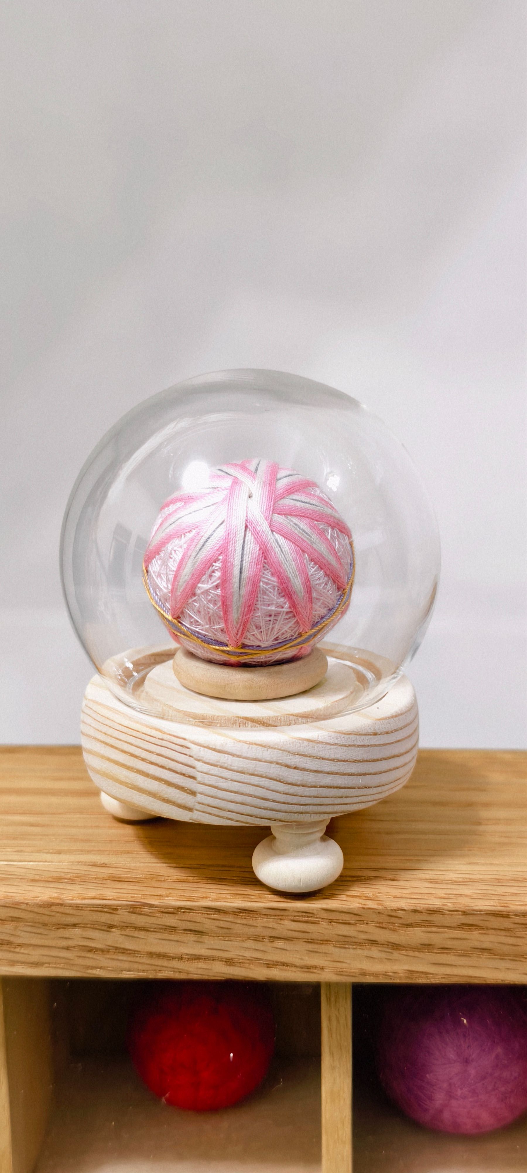 粉漸層（含玻璃罩）