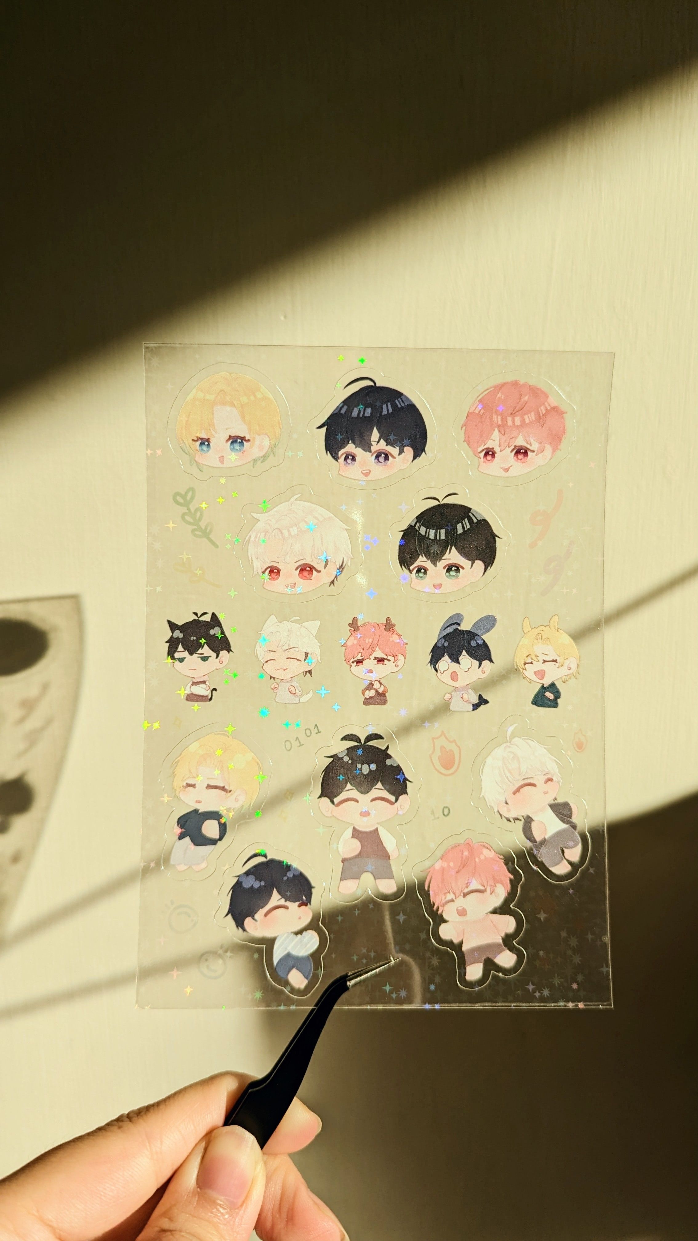 Plave 五人表情包、睡覺貼紙