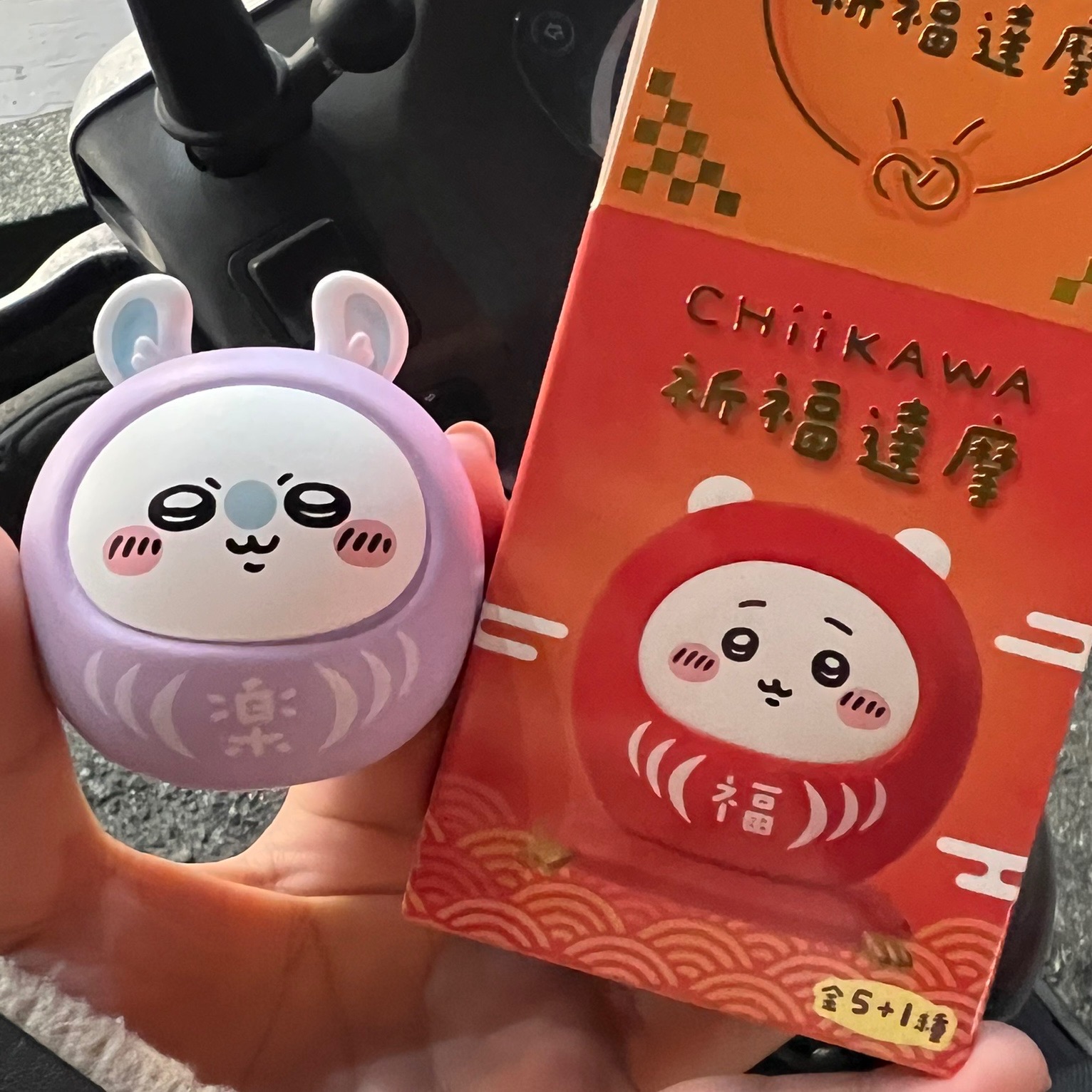 吉伊卡哇 祈福達摩 小桃 確認款
