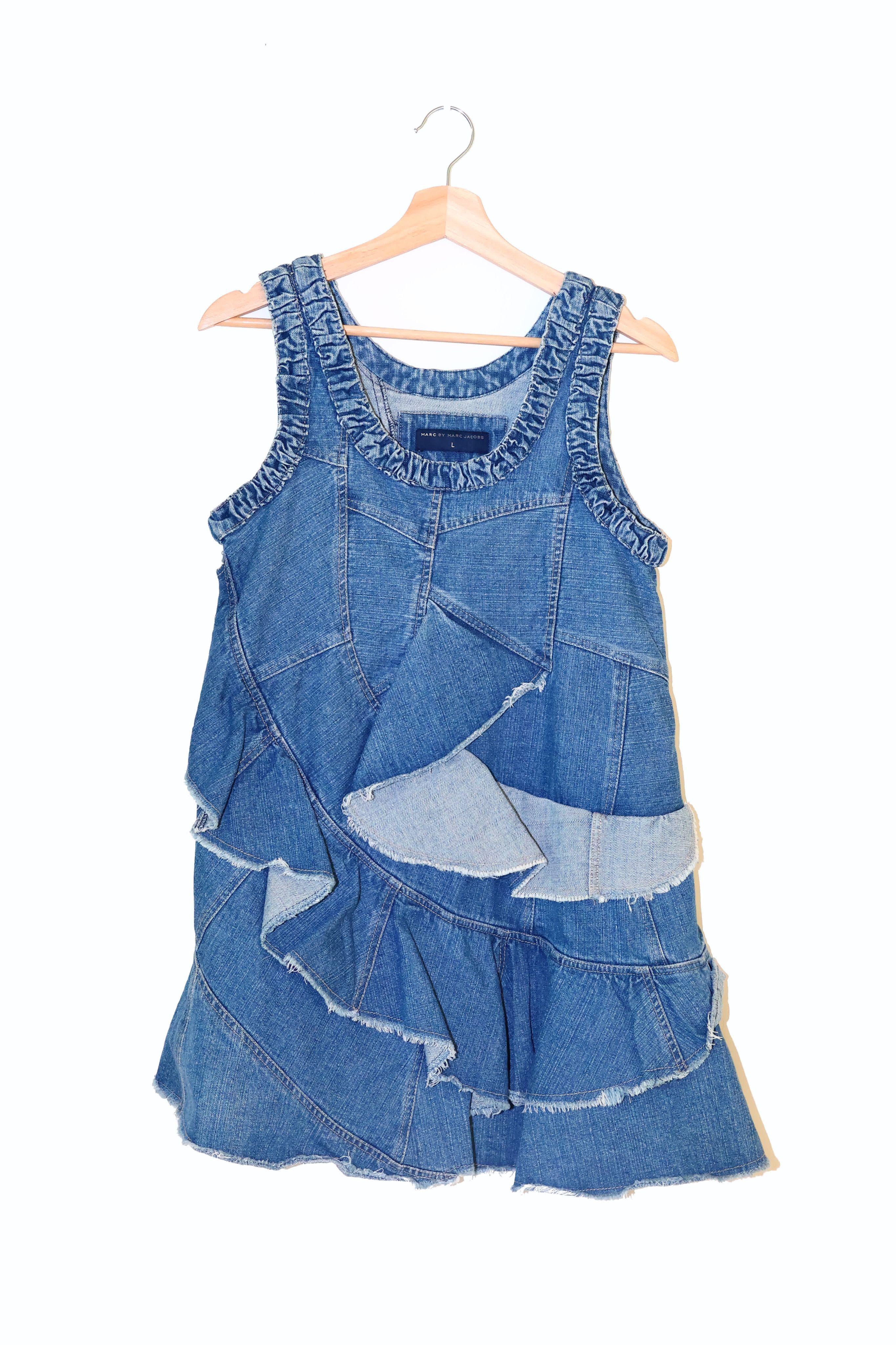 MARC BY MARC JACOBS 牛仔拼接洋裝 Denim Stitching Dress