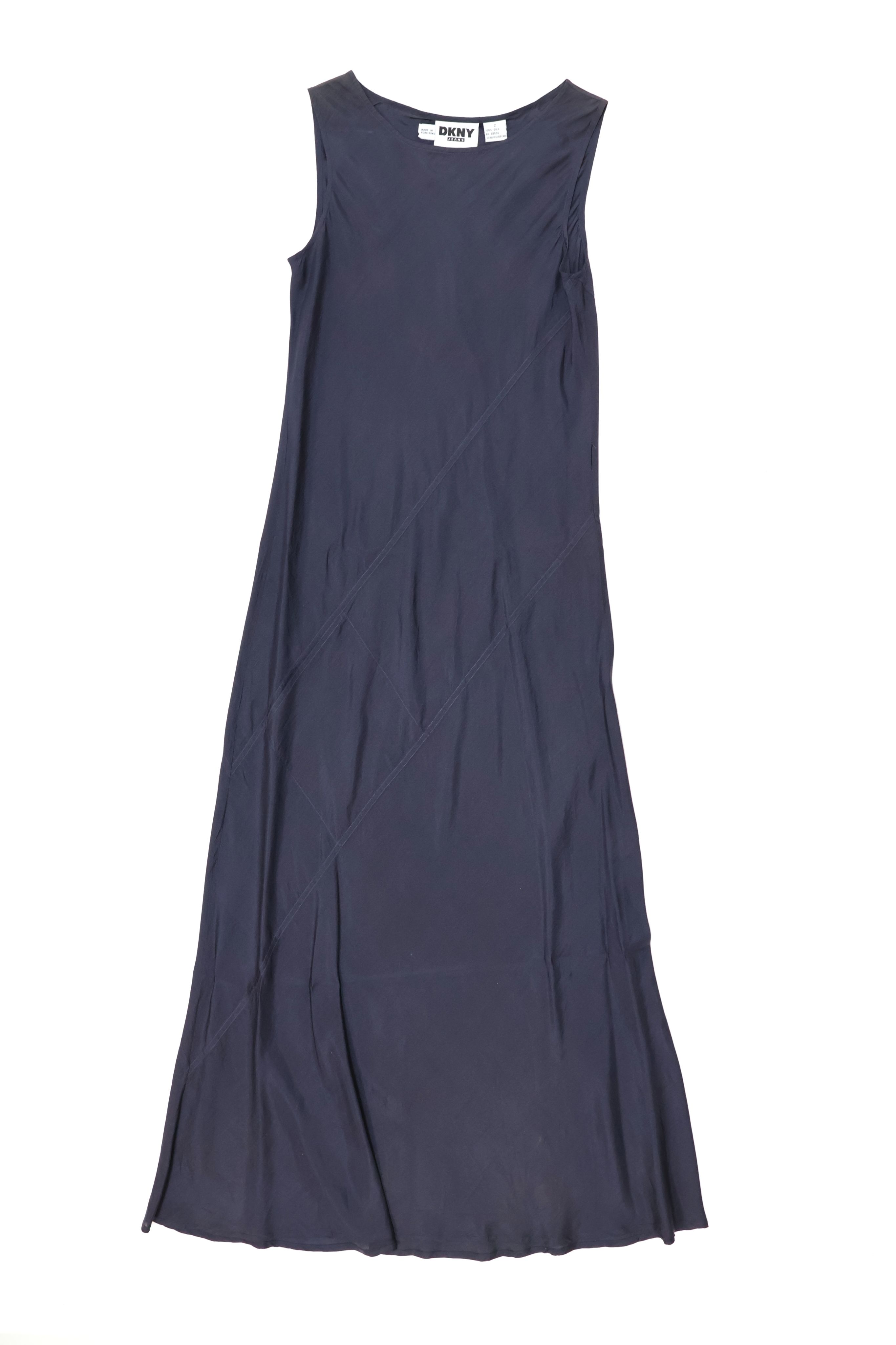 DKNY絲感剪裁長洋裝 Silky Long Dress