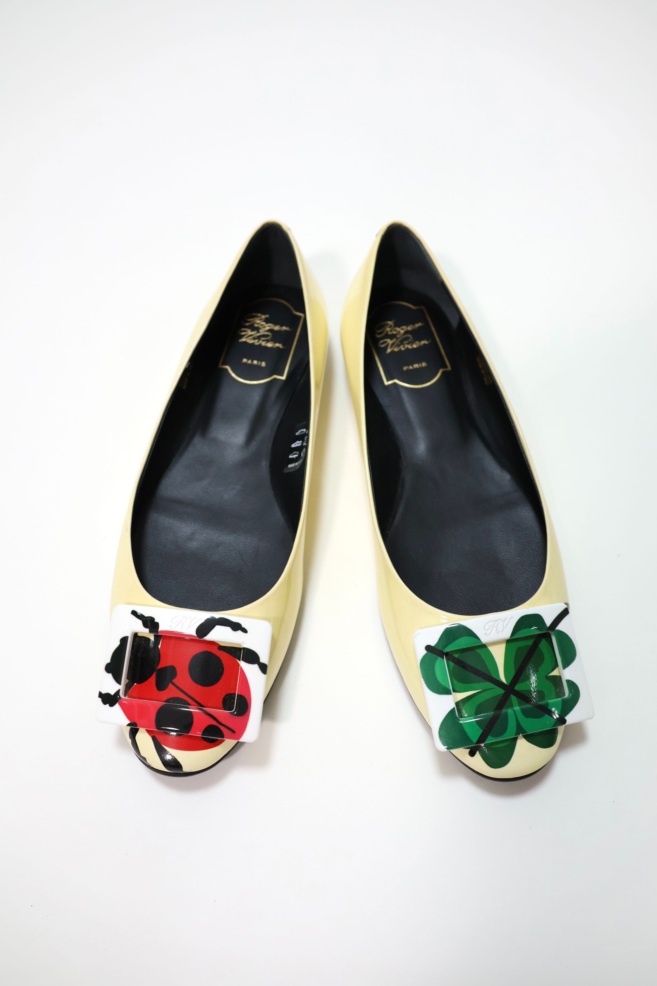 Roger Vivier 漆皮芭蕾平底鞋 Patent Leather Ballet Flats