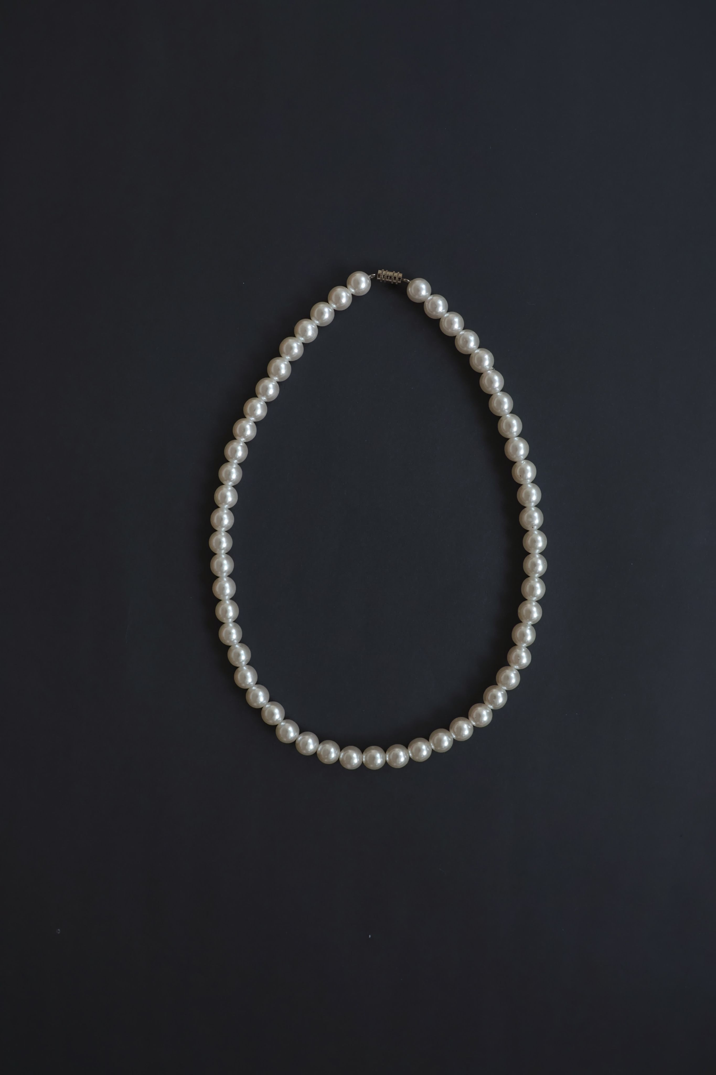 經典優雅8mm珍珠項鍊（短鍊款） 8mm Pearl Necklace（Choker Length）